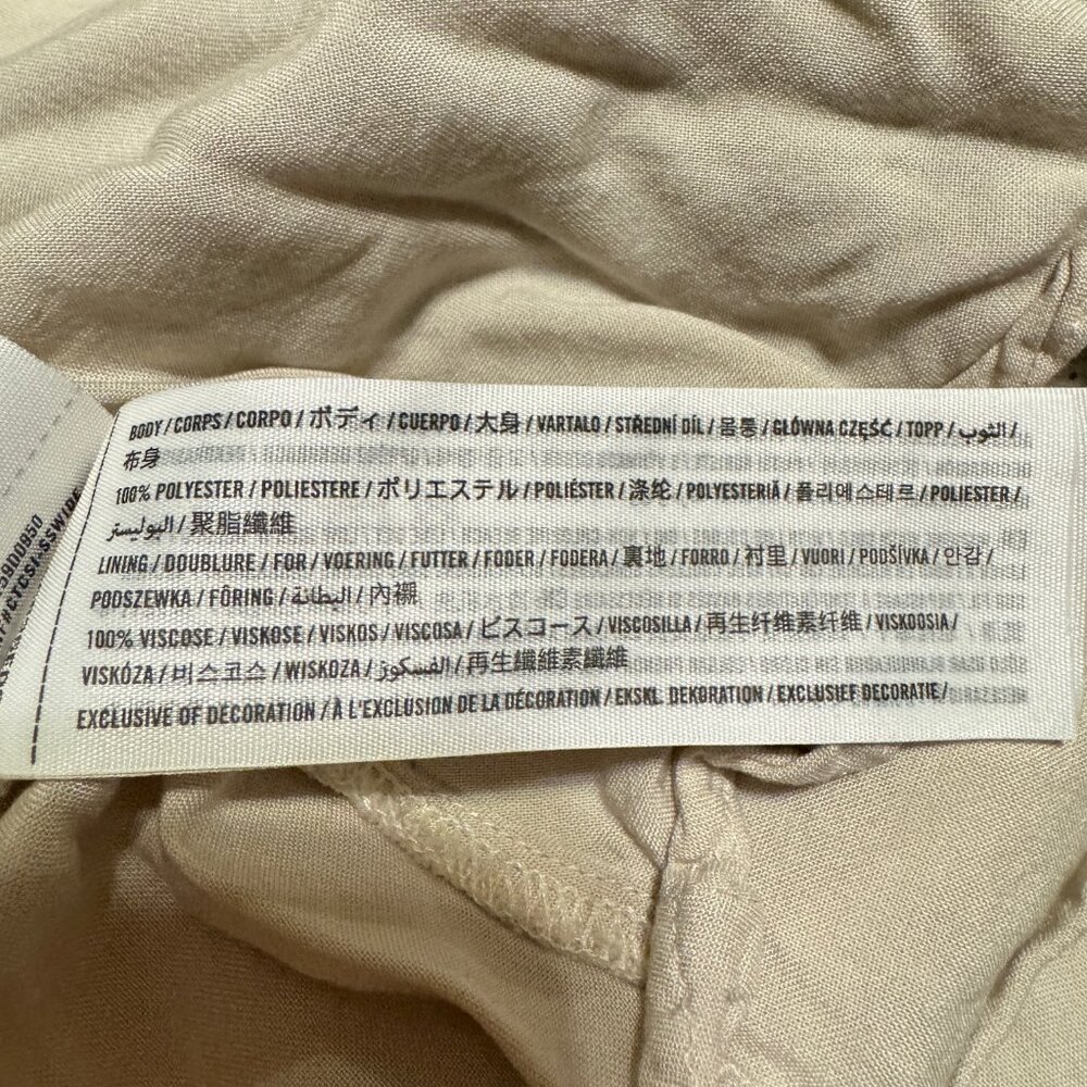 🎉😀CLEARANCE SALE😀🎉ABERCROMBIE & FITCH Snake Print Mini Wrap Dress Sz. S - Picture 7 of 10